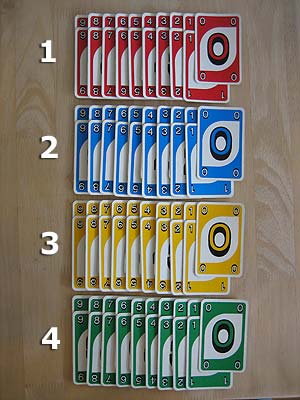 Uno Kartenspiel Anzahl Karten