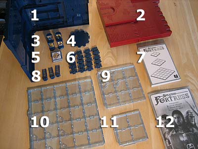 Stratego Fortress - Spielmaterial